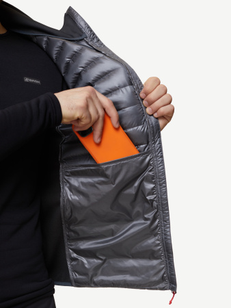 Жилет пуховой BASK Chamonix Light Vest (unisex; 50; Серый)